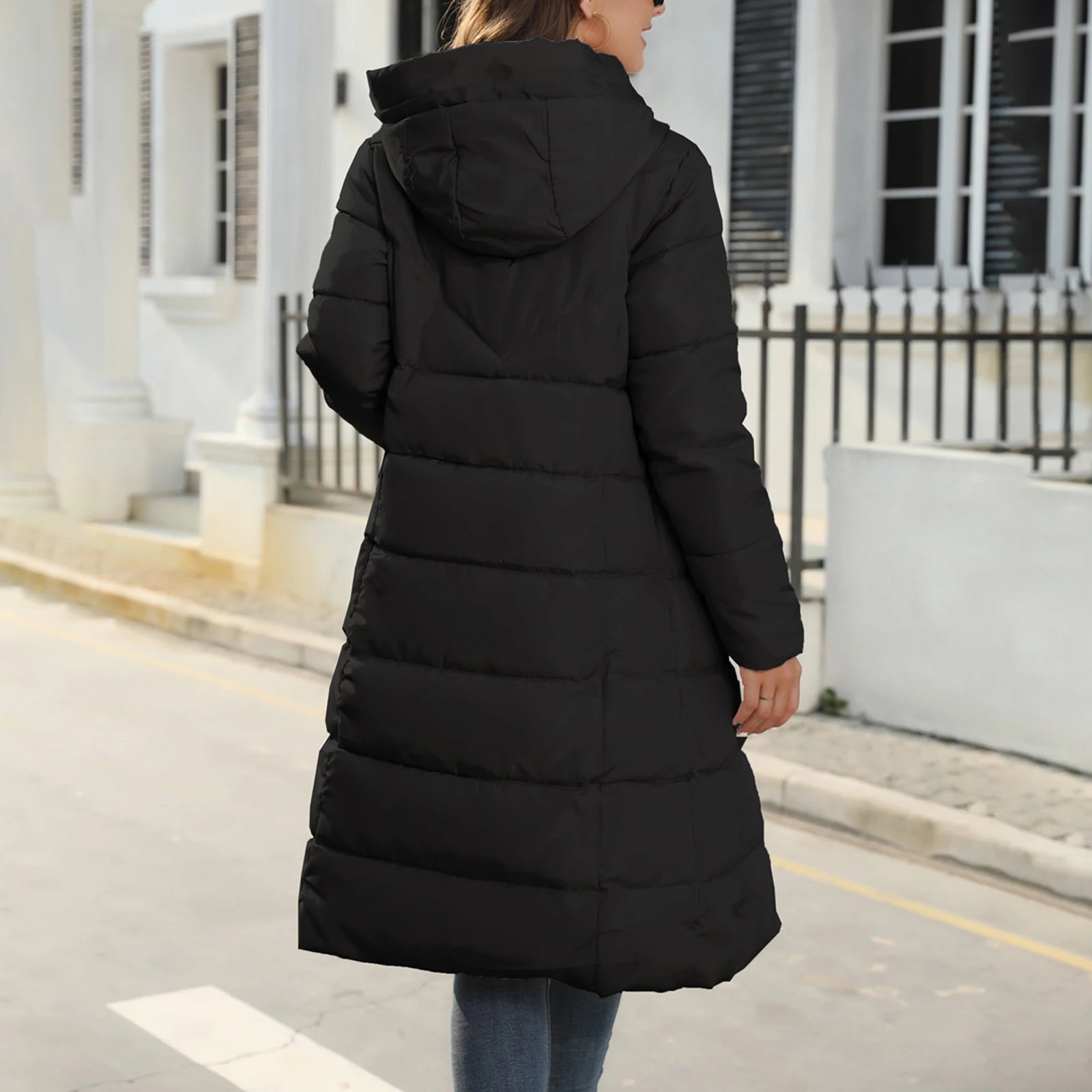 Women's Long Puffer Jacket