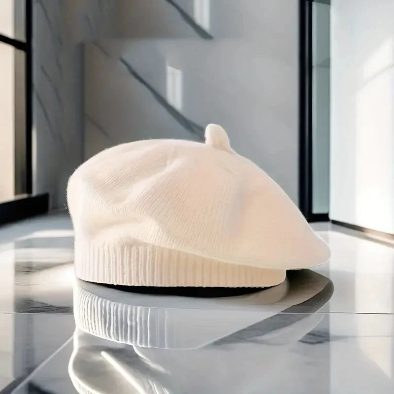 Flower Baby Beret Knitted