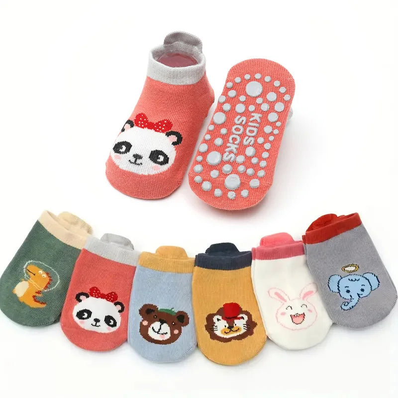 6 Pairs Kids Cotton Socks
