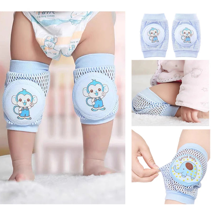 Clearance_Kids Girl Boy Crawling Elbow Toddlers Baby Knee Pads Safety Mesh Kneepad Protector Leg Warmer Cushion Legging Infants