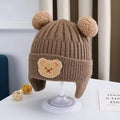 Baby Wool Hat Cute Bear