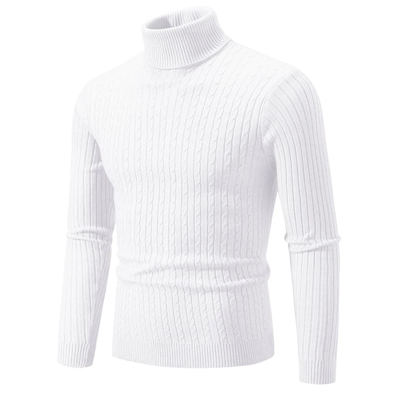 2025 New Men's High Neck Sweater