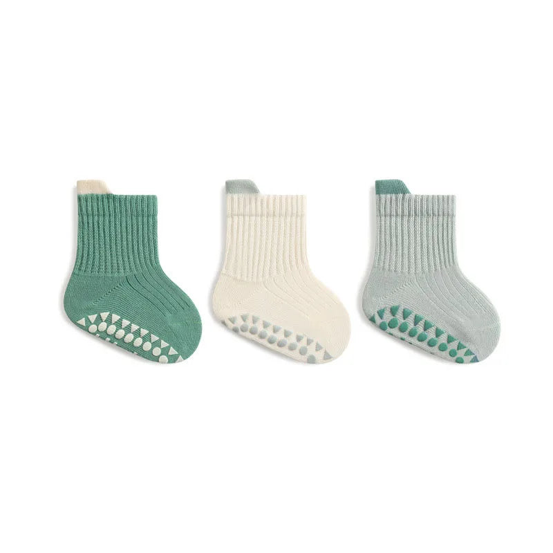 3 Pairs Kids Cotton Socks