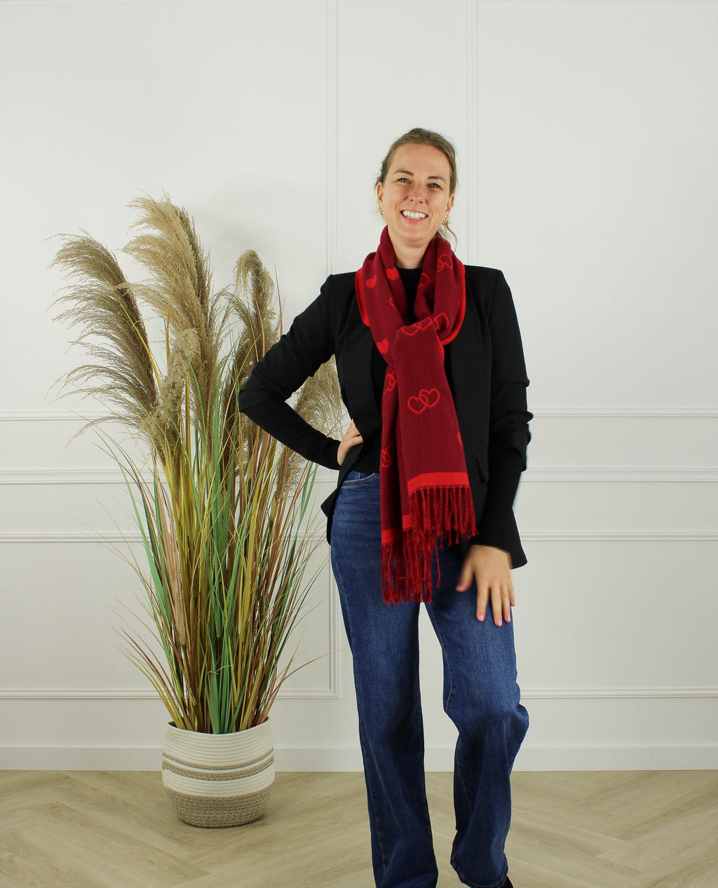 Sjaal Lovebe – Bordeaux