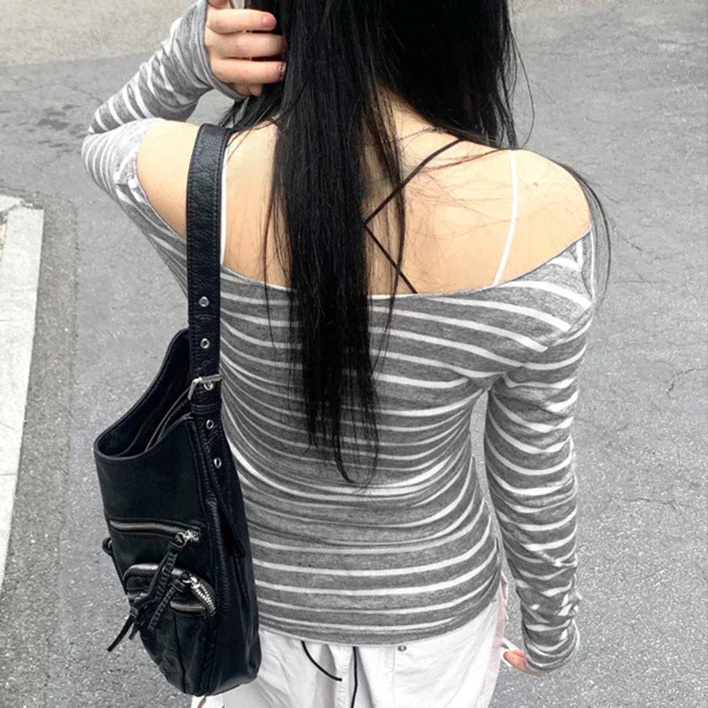Striped Thin Top