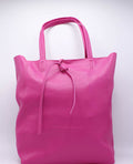 Tas Shopper Zip - Fuchsia