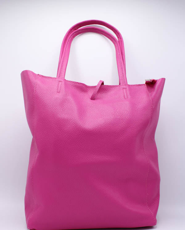 Tas Shopper Zip - Fuchsia