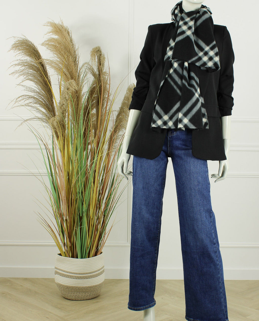 Sjaal Carmella - Zwart