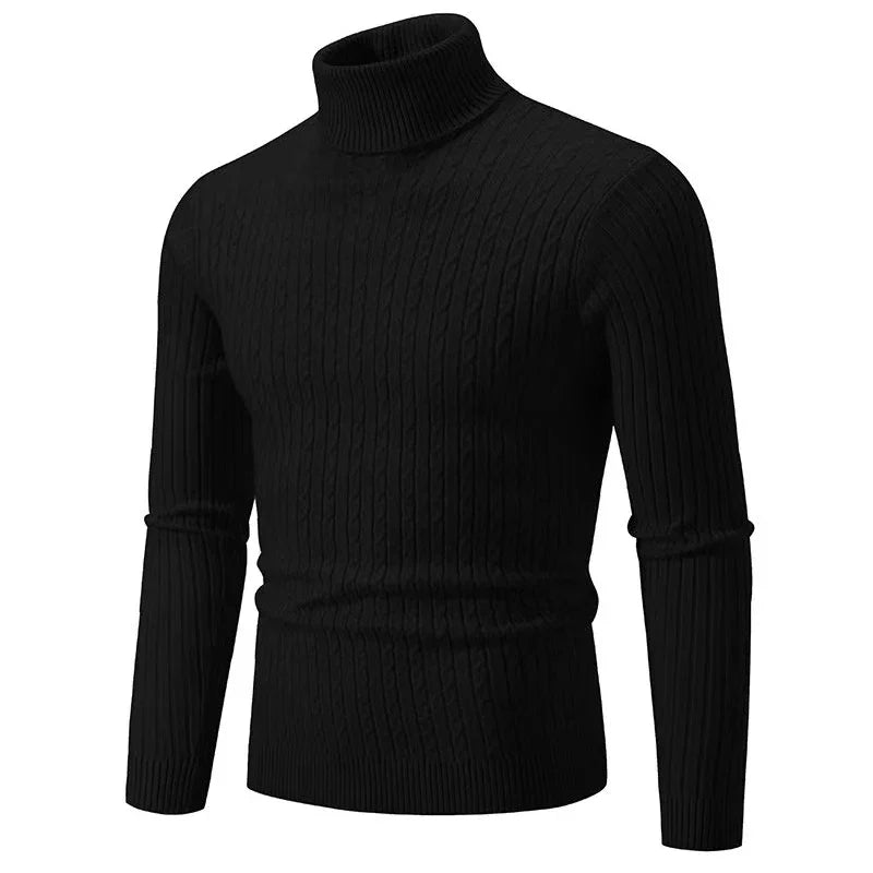 2025 New Men's High Neck Sweater