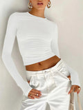 Long Sleeve Crop Top