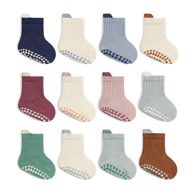 3 Pairs Kids Cotton Socks