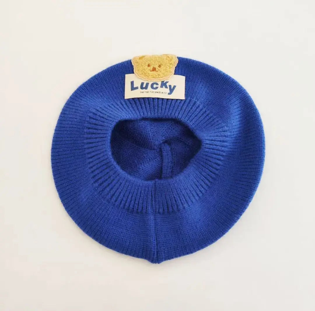 Flower Baby Beret Knitted