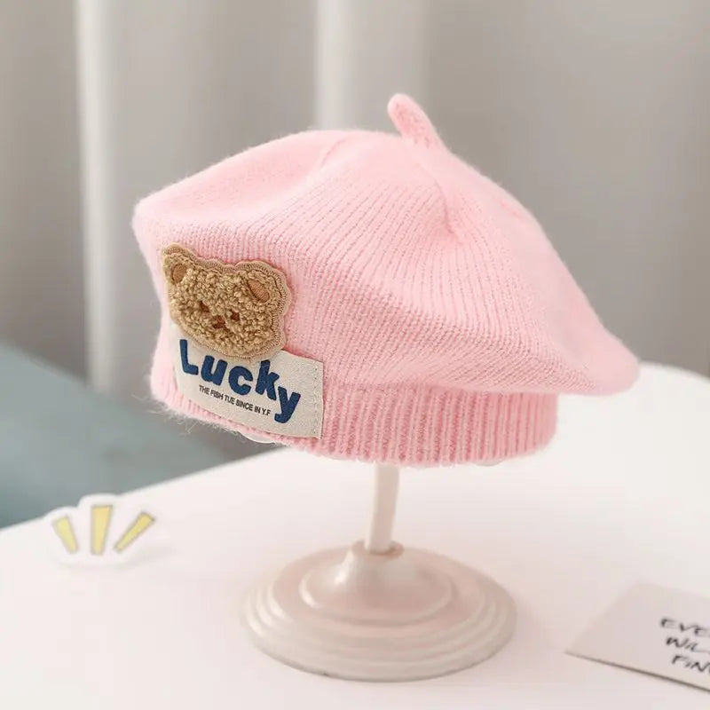 Flower Baby Beret Knitted