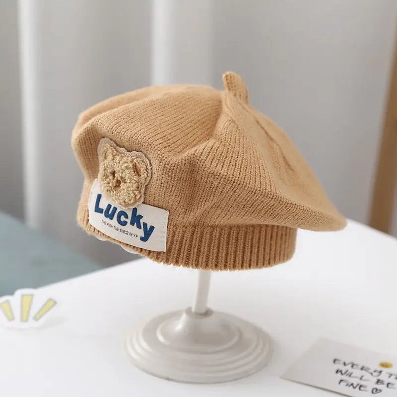 Flower Baby Beret Knitted